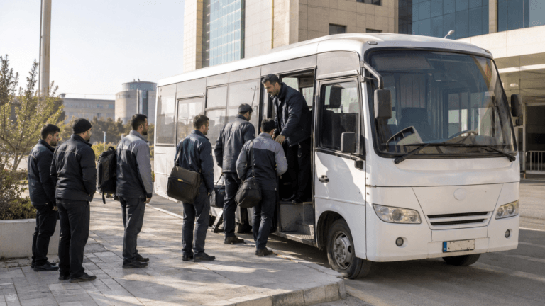 هزینه سرویس ایاب و ذهاب کارکنان در مشهد؛ عوامل مؤثر بر قیمت
